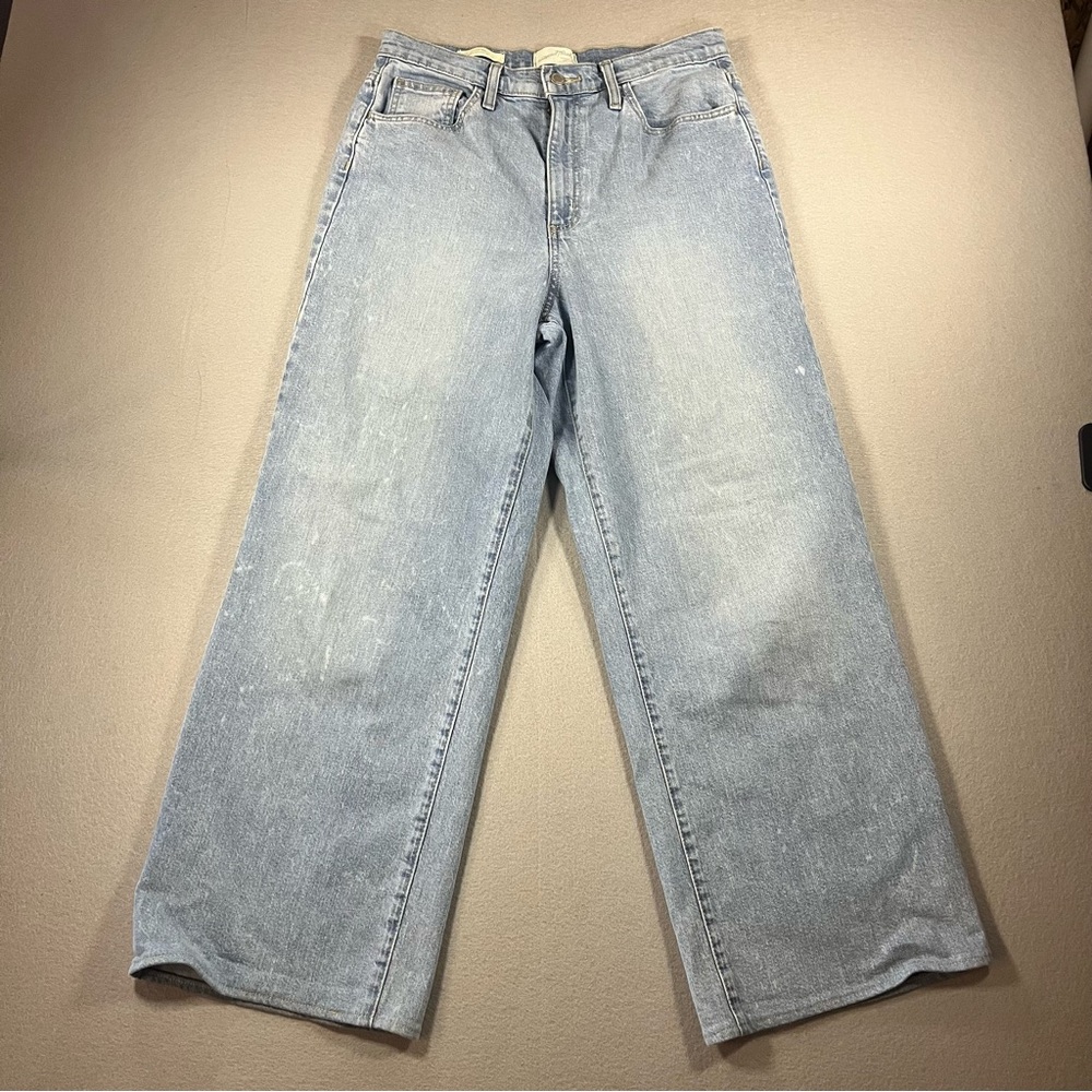 Universal Thread Women's High Rise Wide Leg  Jeans, Size 8